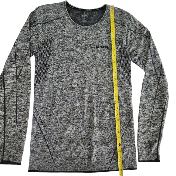 CRAFT Active Comfort Men's Long-Sleeved Thermal Underwear running gray medium - Picture 7 of 13